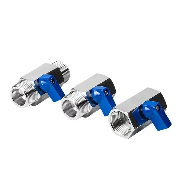 Клапани махсуси мини балл барои HVAC ва газ